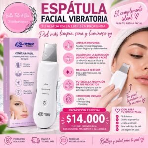 Espatula Vibratoria economica ayuda a realizar extracciones de acne