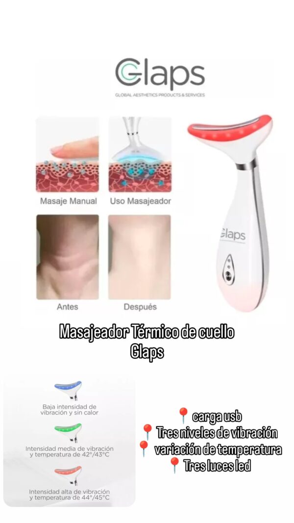 Masajeador Térmico de Cuello Glaps