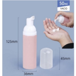 Espumero de 50ml Rosa