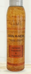 Gel Skin R-New vitamina c 1%+ acido hialuronico 1% Lums