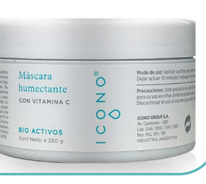 MÁSCARA HUMECTANTE CON VIT. C Icono cosmetica