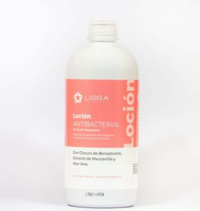 Loción Antibacterial   Libra Cosmetica