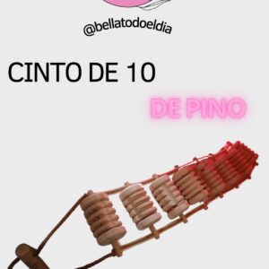 Cinto de 10 de pino para Maderoterapia