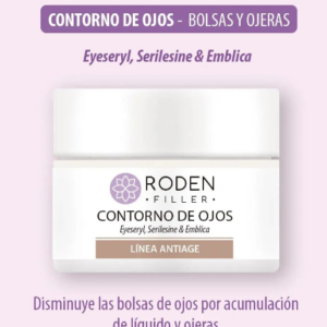 Contorno de ojos para bolsas y Ojeras Roden Filler x 20gr