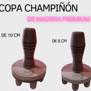 Copa Champignon de Madera Premium diferentes medidas