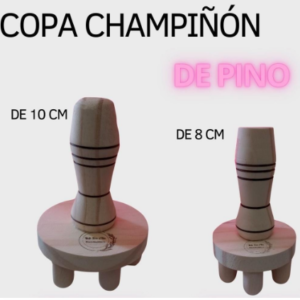 Copa Champignon de pino diferentes medidas