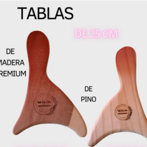 Tablas de 25 cm Varia el tipo de madera