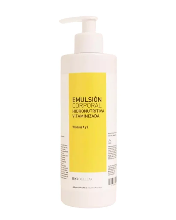 Emulsion Vitaminizada con Vit A y E Corporal  Biobellus