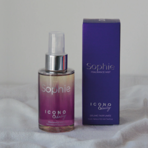 Fragrance Mist Sophie con caja  Icono cosmetica