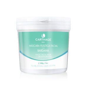 Máscara Plástica Facial con Bardana x 200gr Carthage