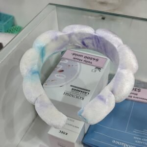 Vincha Nube para skincare arcoiris, varia la combinacion  tela suave