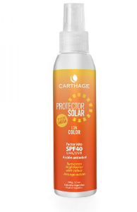 Protector Solar Factor Alto SPF 40 Textura ligera con Color x 100ml