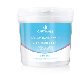 Máscara Plástica Facial con Ácido Hialurónico (Tecnología Bicolor)  Carthage