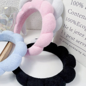 Vincha Nube para skincare varios colores tela suave