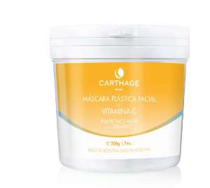 Máscara Plástica Facial con Vitamina C x 200gr  Carthage