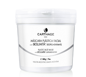 Máscara Plástica Facial con Biolumitá® Despigmentante  Carthage