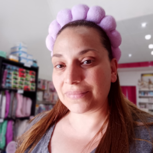 Vincha Nube para skincare arcoiris, varia la combinacion  tela suave