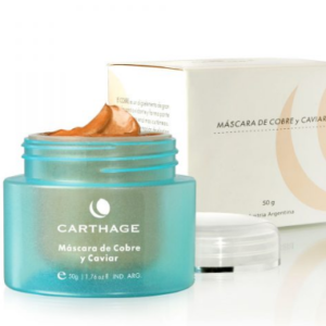 Máscara de Cobre y Caviar Carthage