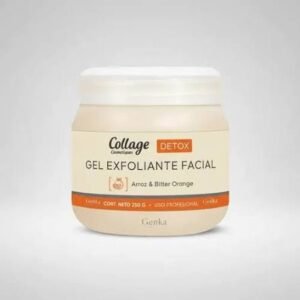 Gel EXFOLIANTE FACIAL DETOX con Partículas de Arroz Collage