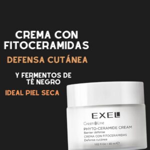 Crema con Fitoceramidas x 50gr Exel Green Line