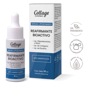 Serum REAFIRMANTE BIOACTIVO Lip. Oligoelem., Sicilio, Colágeno & Elastina  Collage