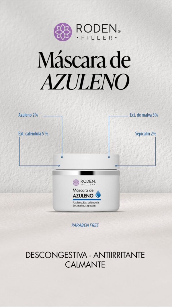 Mascara de Azuleno x 50ml Roden Filler