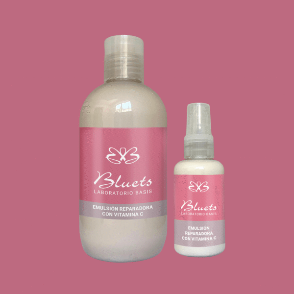 Emulsión reparadora con vitamina C x 60ml Bluets