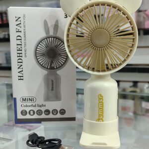 Ventilador Beauty mini con base carga usb