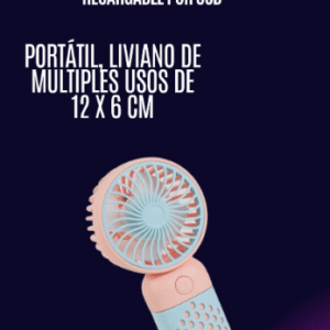 Mini ventilador carga usb