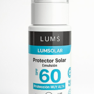 Protector Solar LUMSOLAR x 50ml FPS60 Toque Seco incoloro