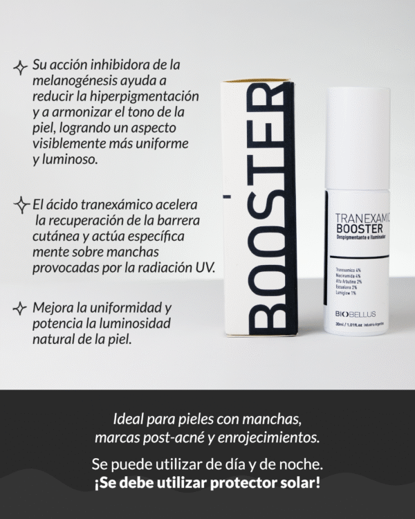 Booster Tramexanic x 30ml Biobellus - Imagen 2