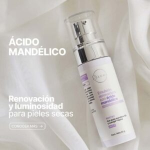 Emulsión renovadora con acido mandelico 10% + Lubrajel® Marine 10% Silmuna 60gr