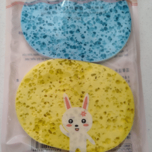 Esponja de limpieza facial x 2u PVA suaves y elasticas