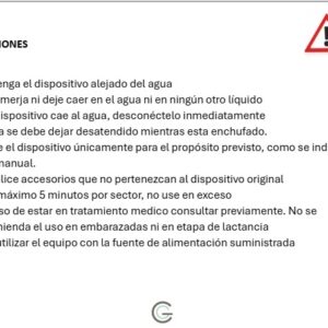 Masajeador frio calor Evolution Glaps