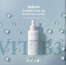 Serum corretor de imperfecciones con niacinamida 10% Exel Biocosmetica