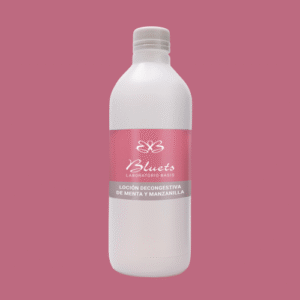 Loción descongestiva de menta y manzanilla Bluets