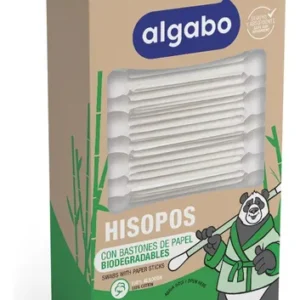 Hisopos de algodon algabo Biodegradables x 100u