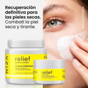 RELIEF AVENO CREAM Crema Hidratante para pieles sensibles NIZA
