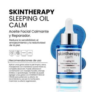 SKINTHERAPY OIL CALM oleo facial calmante y reparador x 30ml NIZA