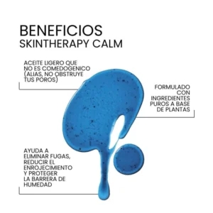 SKINTHERAPY OIL CALM oleo facial calmante y reparador x 30ml NIZA