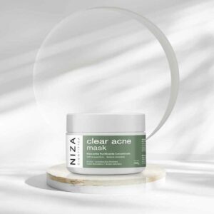 CLEAR ACNE MASK Mascara arcillosa purificante piel acneica y oleosa x 100ml NIZA