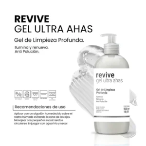 REVIVE GEL ULTRA AHAS 500 G Gel de limpieza profunda