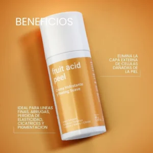 FRUIT ACID PEEL Crema Hidratante y Peeling Suave con Ahas NIZA 45gr