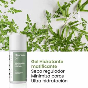 CLEAR ACNE GEL  Gel Hidratante Seboregulador x 50ml NIZA