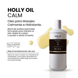 HOLLY OIL CALM X500 Oleo para Masajes Calmante e Hidratante NIZA