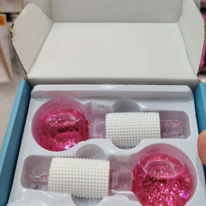 Masajeador facial Ice Gloves 2u de Vidrio