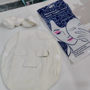 Mascara de tela soft facial, reutilizable ideal compresa Fria o Caliente