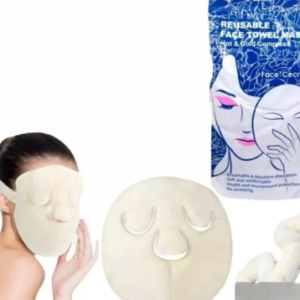 Mascara de tela soft facial, reutilizable ideal compresa Fria o Caliente