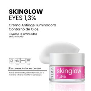 SKINGLOW EYES 1,3% Crema Antiage Iluminadora Contorno de Ojos  Niza Cientifica