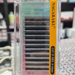 Pestañas Nagaraku Tecnologicas YY 0.07 D Mix  8-14mm